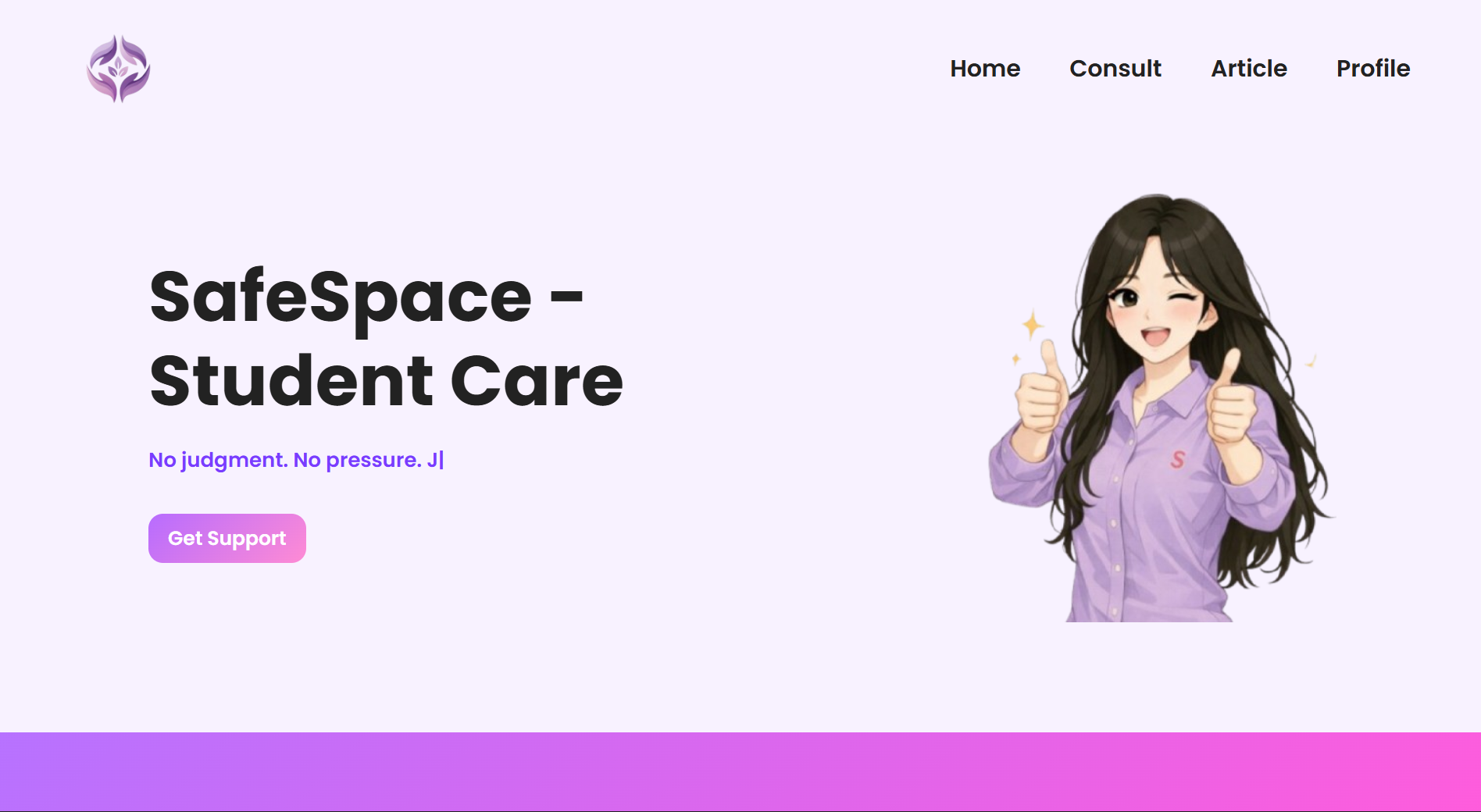 SAFESPACE WEBSITE